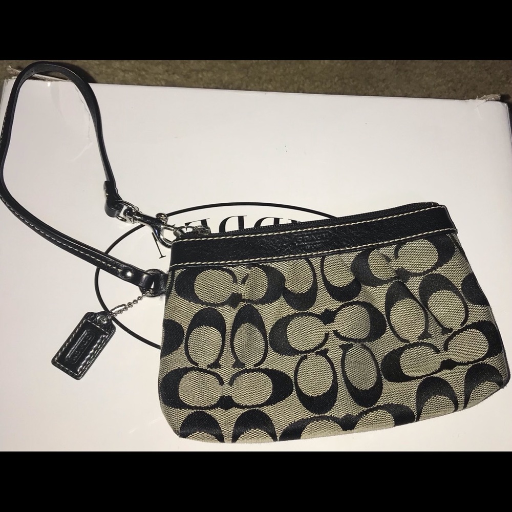 Authentic Coach Wristlet